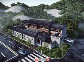 lumion10古建筑表現——BY JM（附表現動畫及SU模型文件）