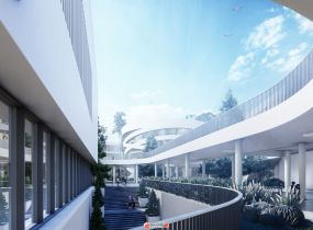 （附lumion10參數）某小學建筑方案設計lumion10表現