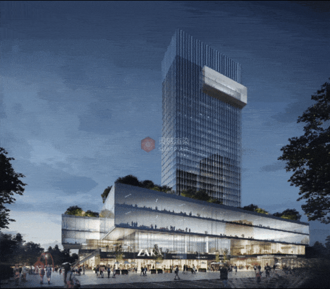 SUAPP靈感渲染兩個操作教你一鍵切換效果圖日夜景！